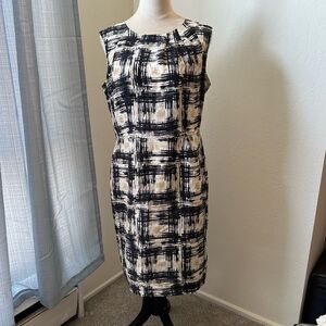 Pendleton Shift Dress, Fully Lined, size Large